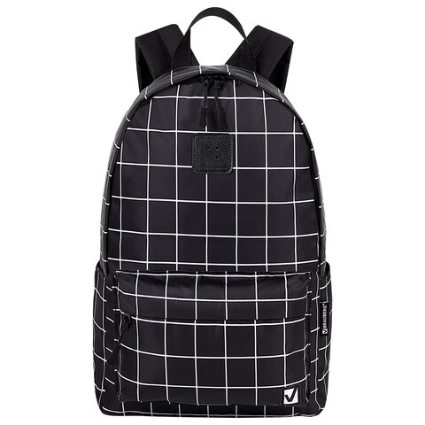 Рюкзак BRAUBERG POSITIVE универсальный, карман-антивор, «Checkered», 42×28х14 см