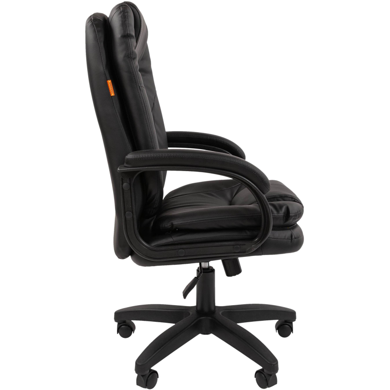 Кресло VT_Chairman 668LT черный пластик, экопремиум черный N