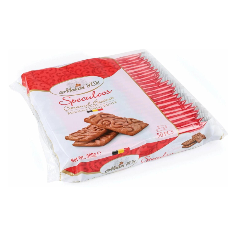 Печенье Maison D' Or Speculoos сахарное карамельное (инд. уп. ), 6гх50шт/уп