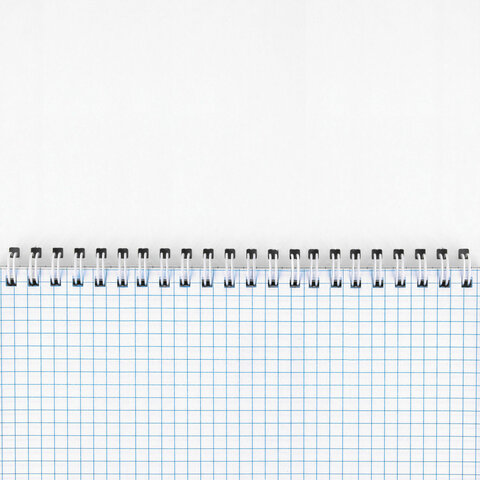 Блокнот ДЭК А4 198×297 мм, 80 л., КОМПЛЕКТ 2 шт., гребень, подложка, BRAUBERG «Minimal Classic»