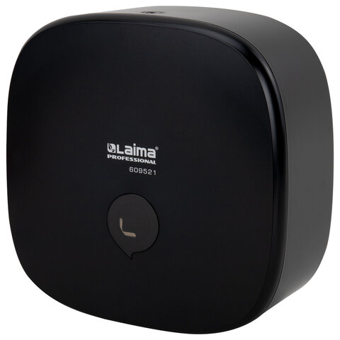 превью Диспенсер для туалетной бумаги LAIMA PROFESSIONAL PREMIUM BLACK (Система T2), малый, черный, ABS-пластик