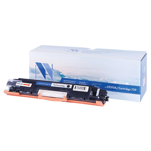 превью Картридж лазерный NV PRINT (NV-CE310A/729Bk) для HP M175nw/CP1025nw/CANON LBP7010C, черный, ресурс 1200 страниц