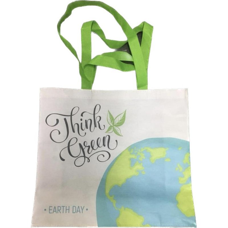 превью Сумка хозяйственная THINKGREEN с ручками размер 44×15×39