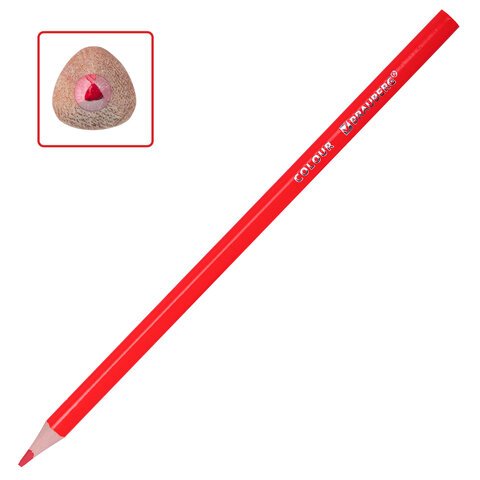 Карандаши цветные BRAUBERG KIDS NEW, 50 цветов, трехгранные, грифель 3 мм