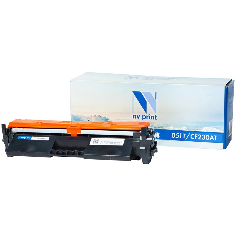 превью Картридж совм. NV Print NV-051T/CF230AT черный для HP M203/LJP-M227/ Canon/162/260/264/267/269
