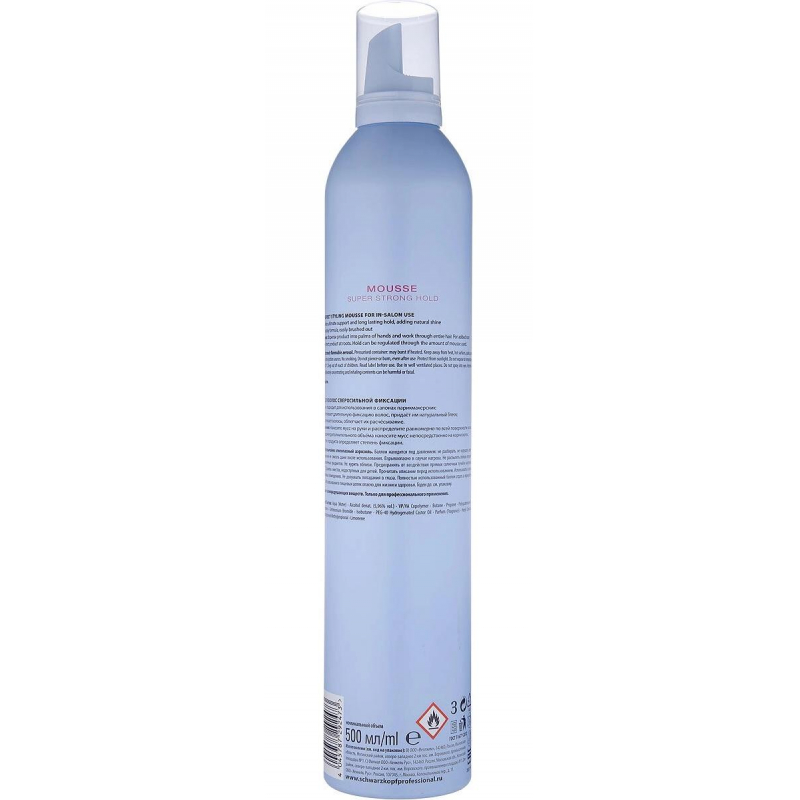 Мусс для волос Schwarzkopf Professional сверхсильная фиксация 500 мл