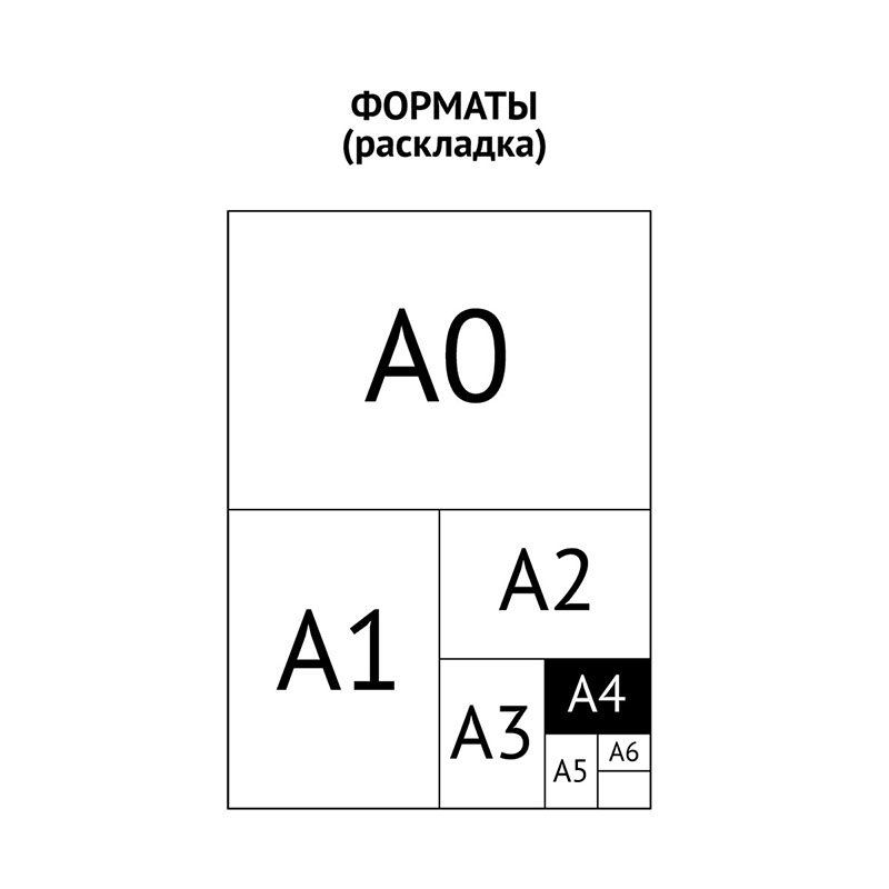 Альбом для черчения ArtSpace, 40л. А4 на склейке, блок 160г/м2