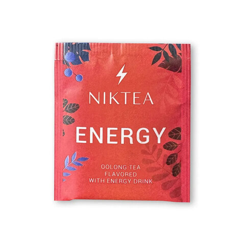 Чай NIKTEA «Energy» оолонг со вкусом энергетика, 21 пакетик в конвертах по 1.5 г