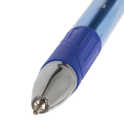 Ручка шариковая масляная с грипом BRAUBERG «Max-Oil Tone», СИНЯЯ, узел 0.7 мм, линия письма 0.35 мм