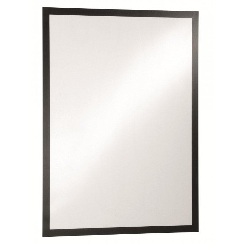 Информационный стенд настенный Durable Duraframe Poster А1 пластиковый серебристый (магнитная рамка)