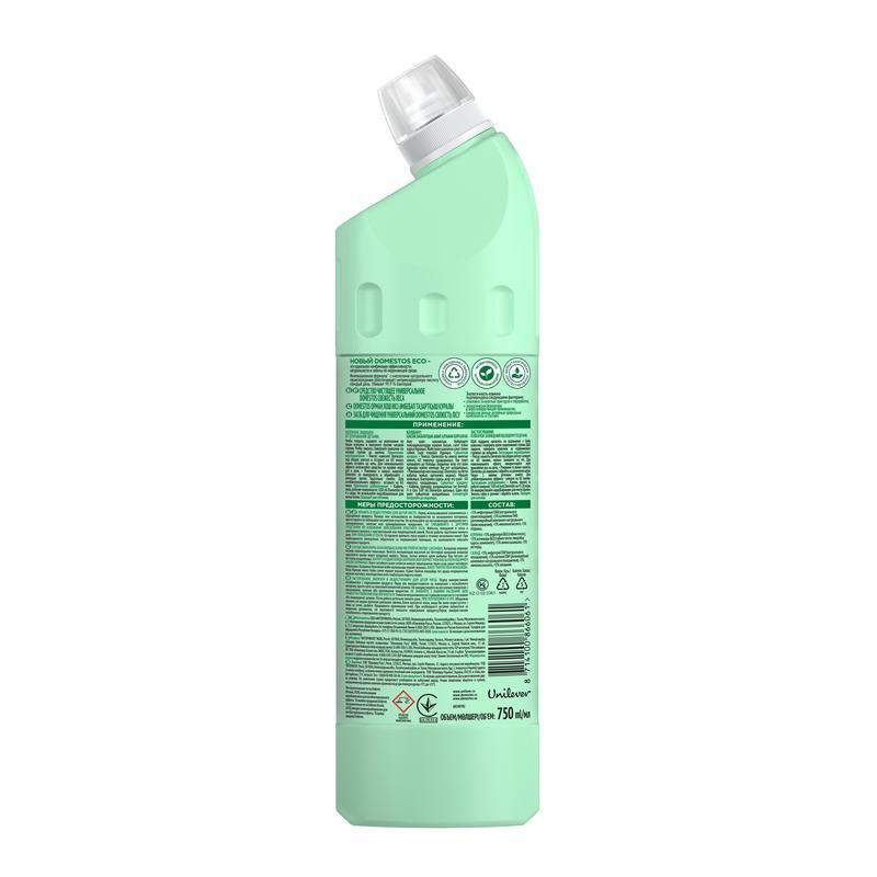 Средство для сантехники универсальное Domestos Eco с натуральными компонентами 750 мл (отдушки в ассортименте)