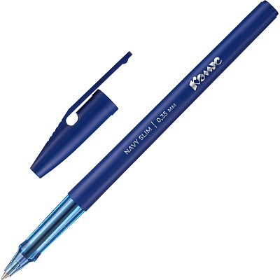 Ручка шариковая неавтомат. Комуc Navy Slim, масл, син,0.35мм, Россия