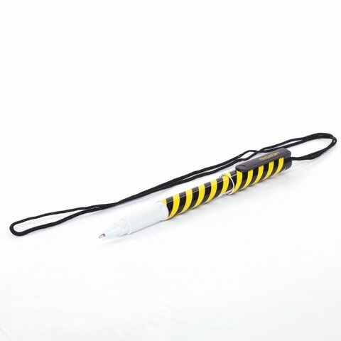 Ручка шариковая на шнурке BRAUBERG «Funny motions», , толщина письма 0.7 мм, синяя