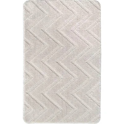 Коврик интерьерный 50×80 см, Зигзаг, микрофибра