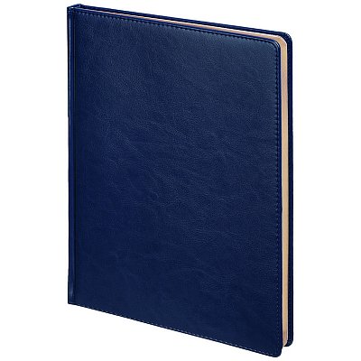 Ежедневник недатированный Attache Sidney Nebraska искусственная кожа А4 136 листов синий (210х300 мм)