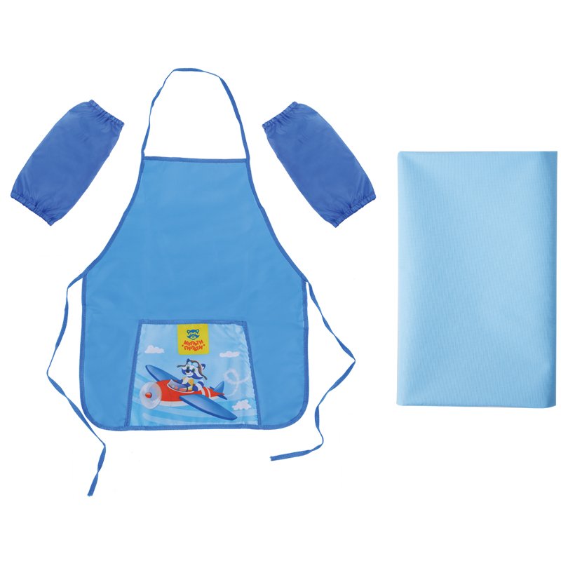 превью Набор для труда Мульти-Пульти «Для мальчиков», фартук, нарукавники, клеенка