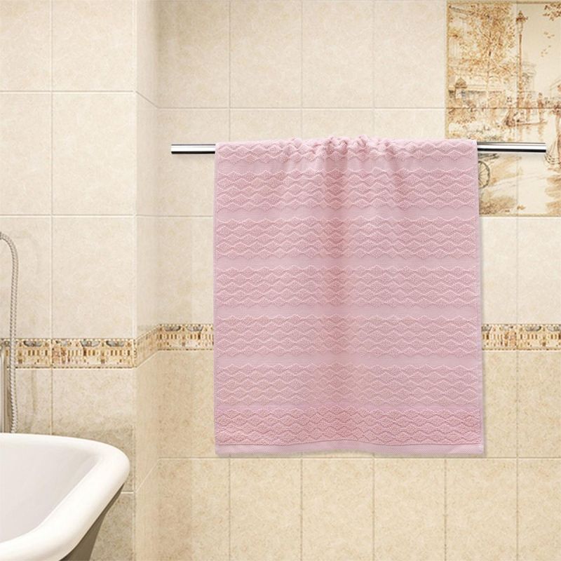 Полотенце Лозанга махровое 50×80см,450г/м2 роз 138197
