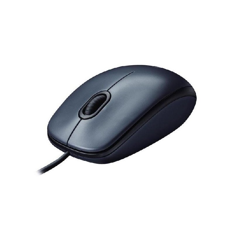 Мышь компьютерная Logitech Mouse M90 Black USB (910-001794)