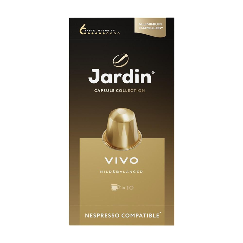 Капсулы для кофемашин Jardin Vivo (10 штук в упаковке)