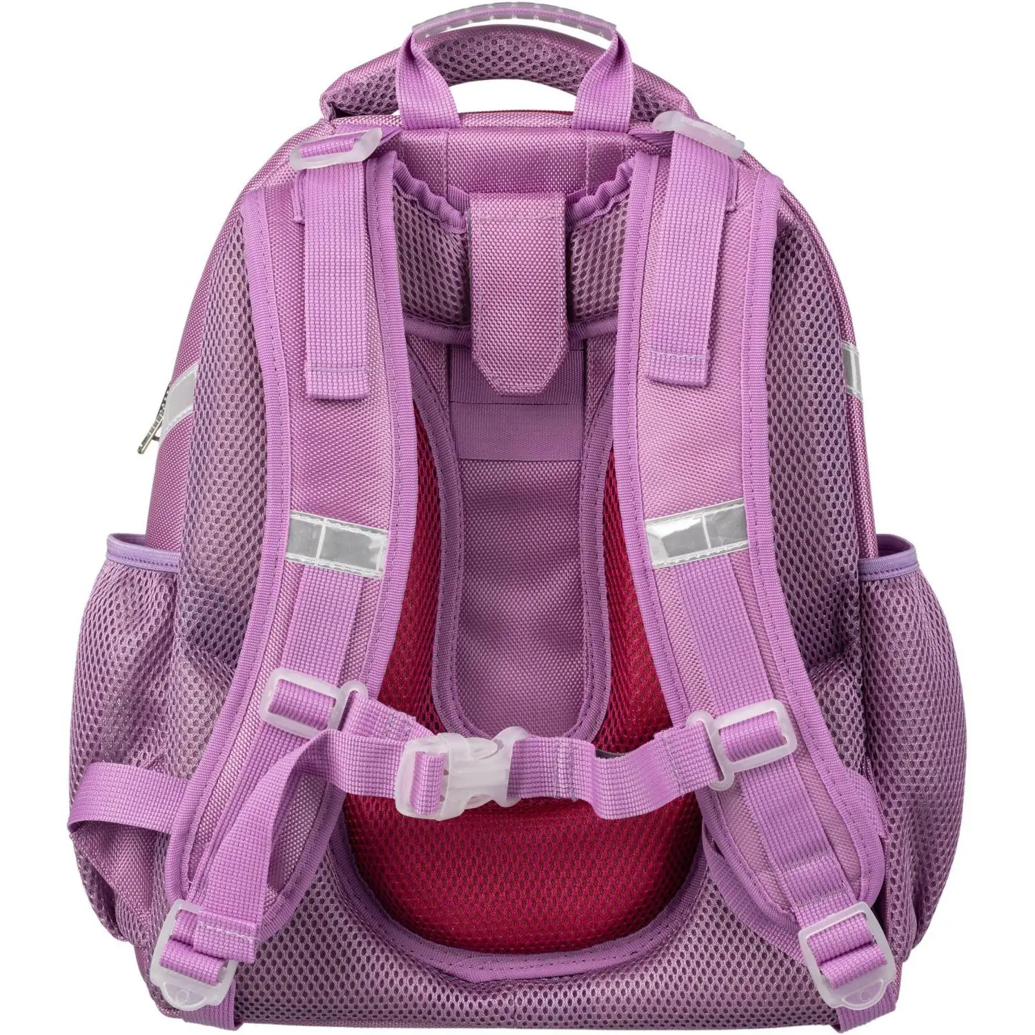 Ранец КОМУС Три богатыря Любава, Basic 2 отд., эргоном. спинка, пайетки полиэс