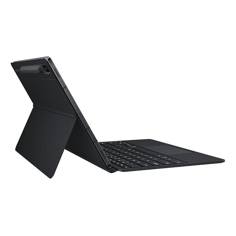 Чехол-клавиатура Samsung для планшета Samsung Galaxy Tab S7+ черный (EF-DT970BBRGRU)