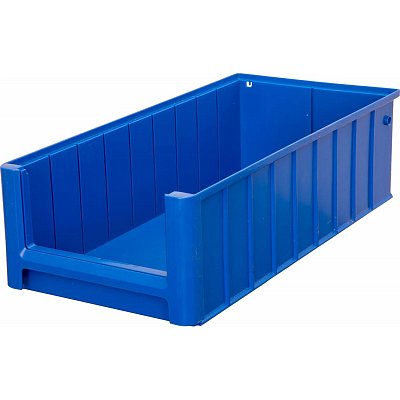 Ящик (лоток) SK полочный полипропиленовый 500×234×140 мм синий