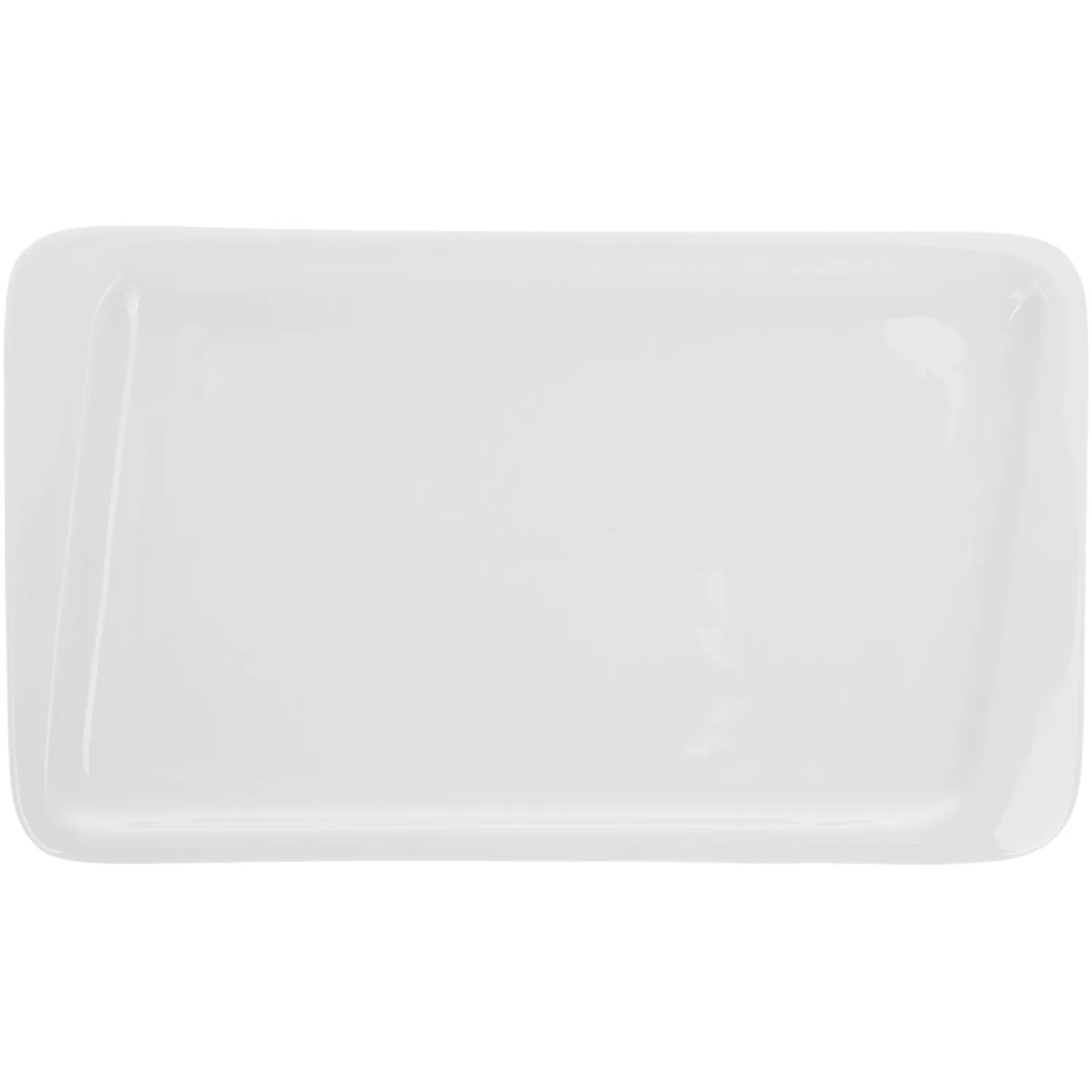 Блюдо для подачи фарфоровое Sam&Squito Quadro 35х21 см (2 штуки в упаковке)