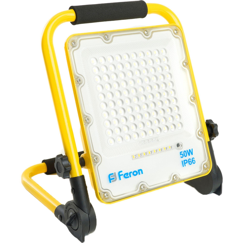 превью Прожектор светодиодный Feron LL-951 переносной с з/у IP66 50W 6400K (48676)