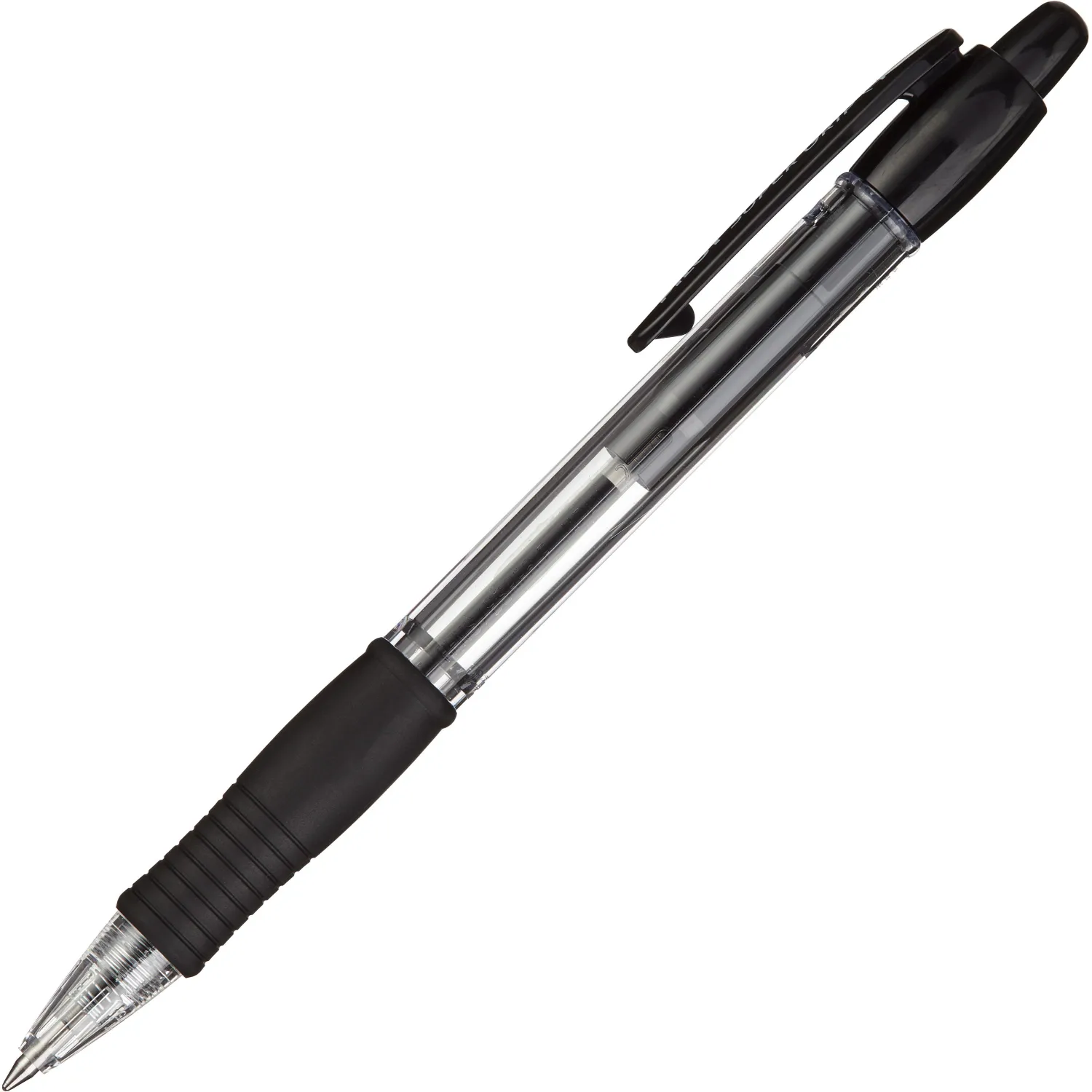 превью Ручка шариковая автоматическая Pilot BPGP-10R-F черная (толщина линии 0.22 мм)