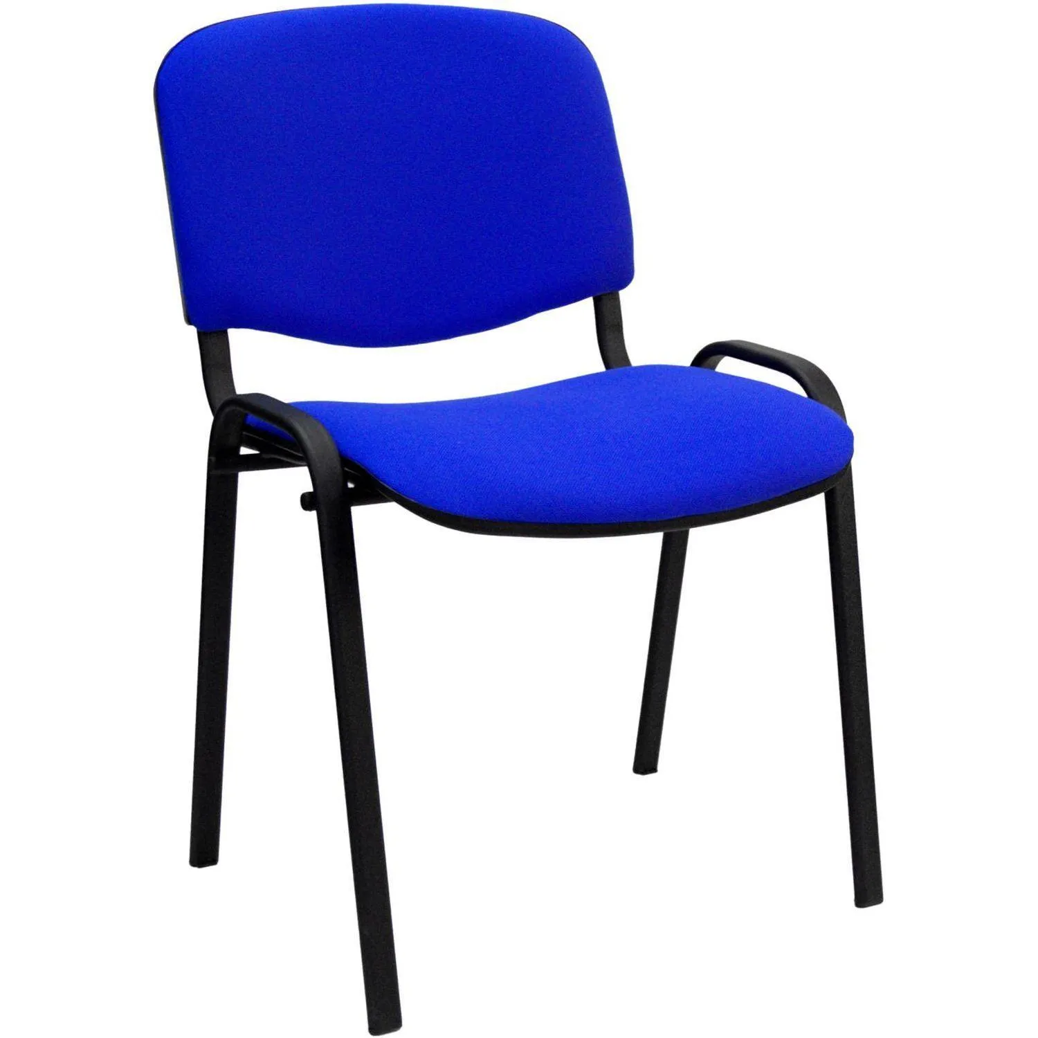 Стул офисный Easy Chair Изо/Iso синий (ткань, металл) (18542)