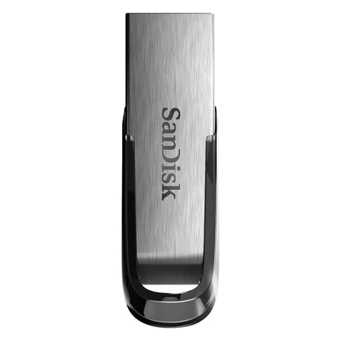 превью Флэш-диск 128 GB, SANDISK Ultra Flair, USB 3.0, металлический корпус, серебристый