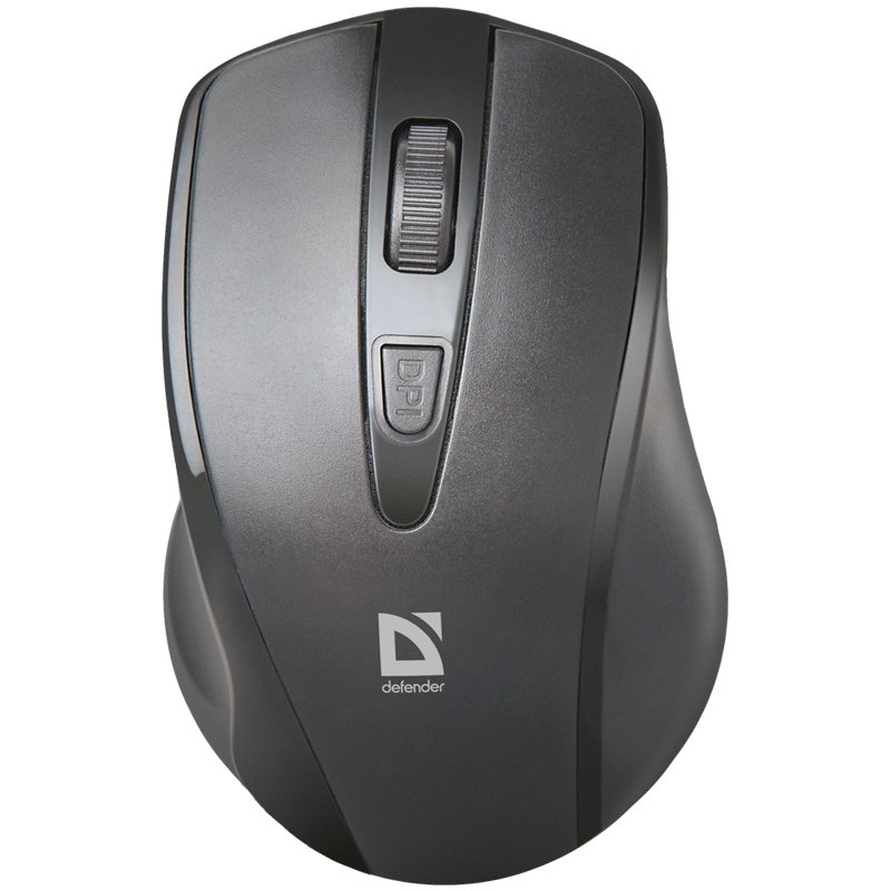 превью Мышь беспроводная Defender Datum MM-265, черный, 3btn+Roll