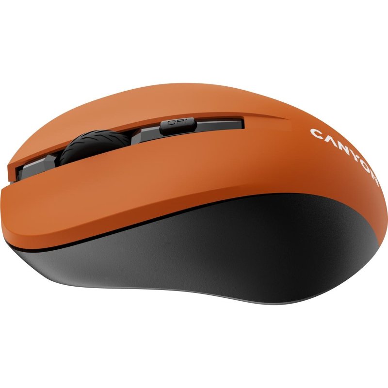 Мышь компьютерная Canyon MW-1 3Кл+колесо 800-1600dpi Оранж (CNE-CMSW1O)