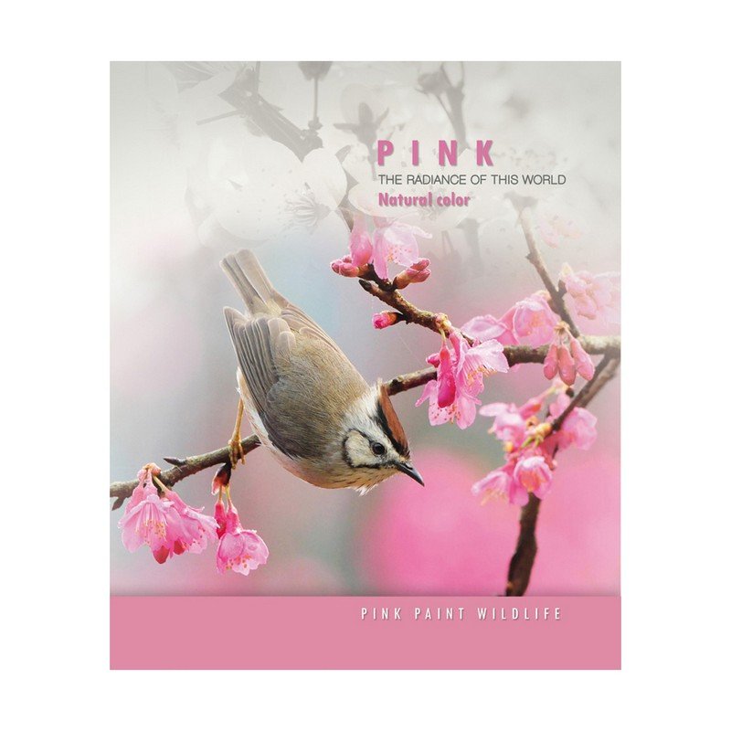Тетрадь школьная Тетрапром Pink wildlife А5 18 листов в клетку (обложка в ассортименте)