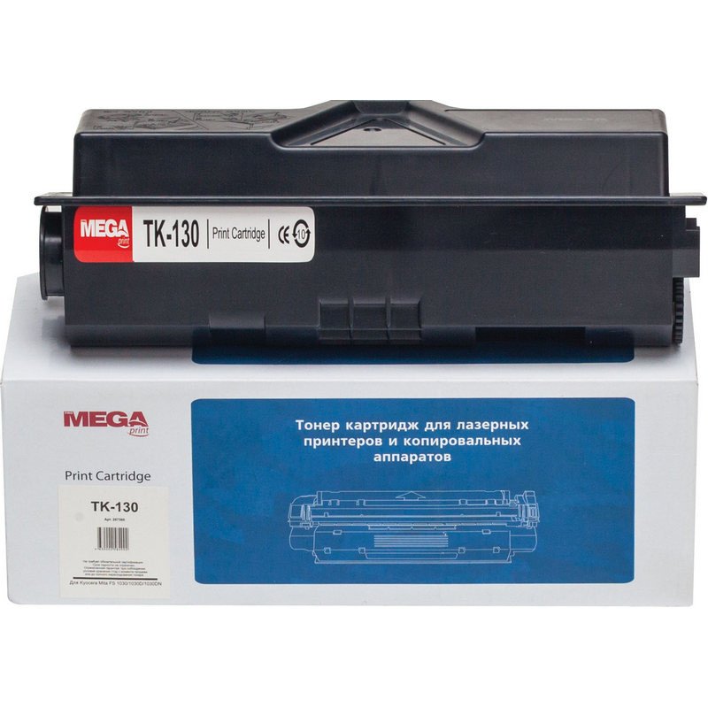 Картридж лазерный Promega print TK-130 для Kyocera черный совместимый