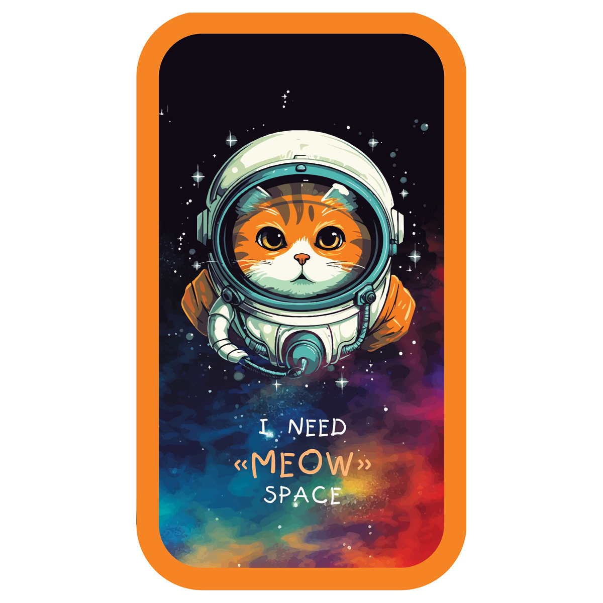превью Пенал 2 отделения, 190×110 ArtSpace «Meow Space», ламинированный картон, софт-тач