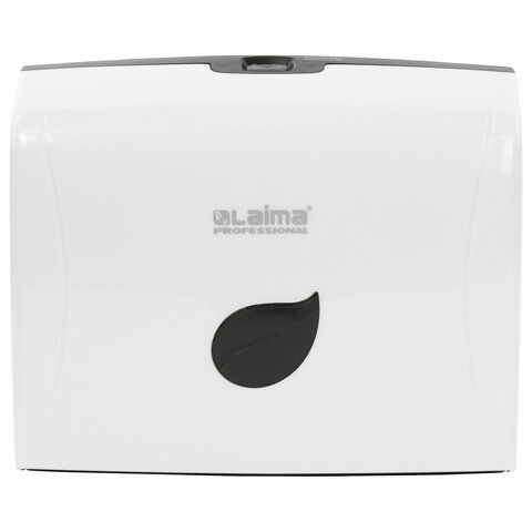Диспенсер для полотенец LAIMA PROFESSIONAL ECO (Система H2), Z-сложения, белый, ABS-пластик