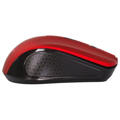 Мышь беспроводная SONNEN V99, USB, 800/1200/1600 dpi, 4 кнопки, оптическая, красная