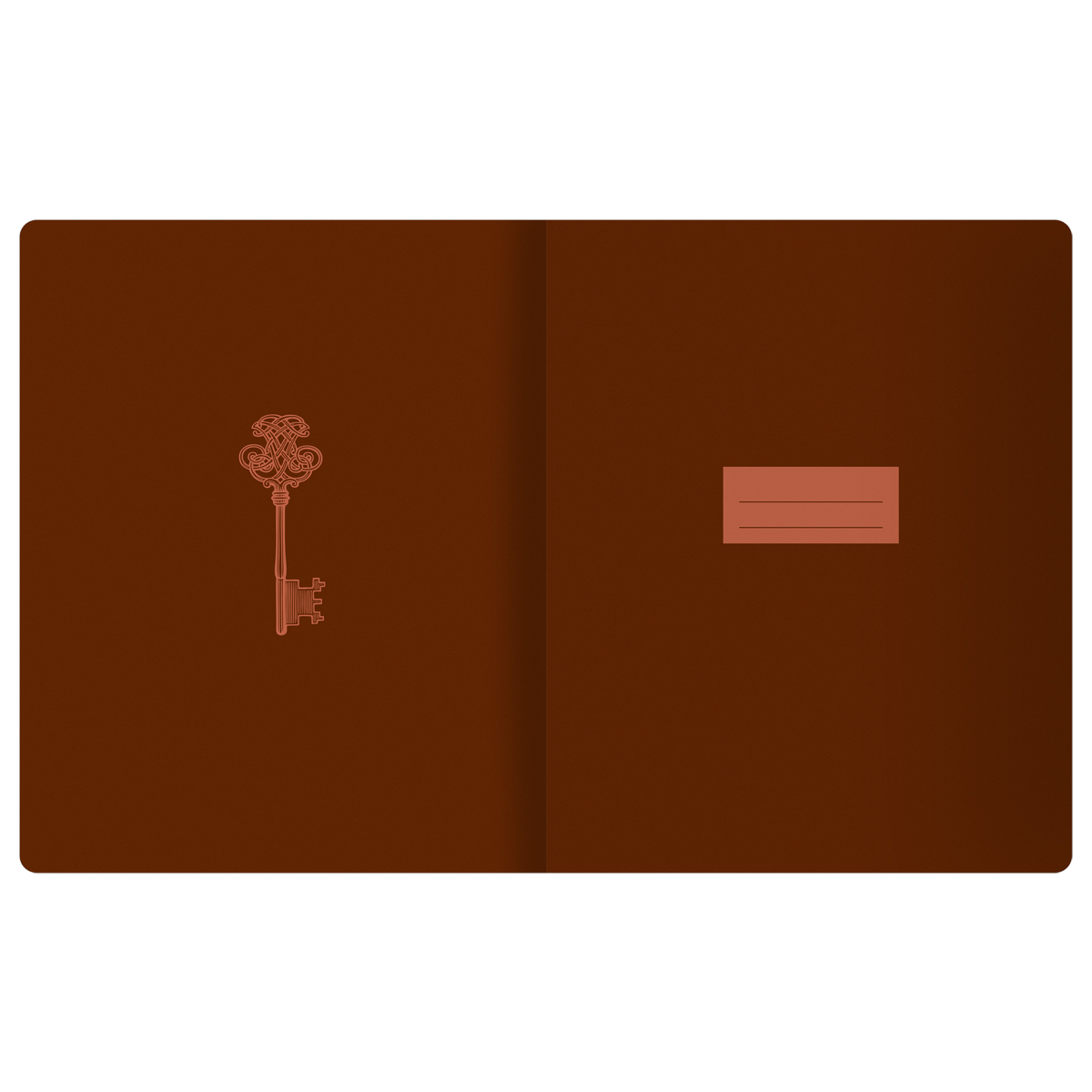 Тетрадь 48л., А5, клетка BG «Secret», soft-touch ламинация, с форзацем, 70г/м2