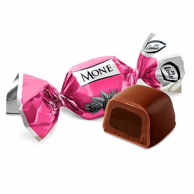 Конфеты KONTI «Моне» вкус трюфель с малиной, 1000 г