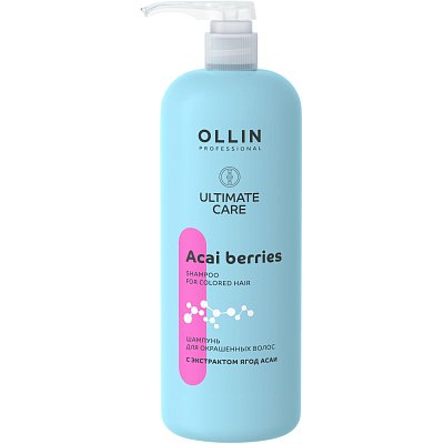 Шампунь д/волос ULTIMATE CARE OLLIN PROFESSIONAL окр с экст яг асаи 1000мл