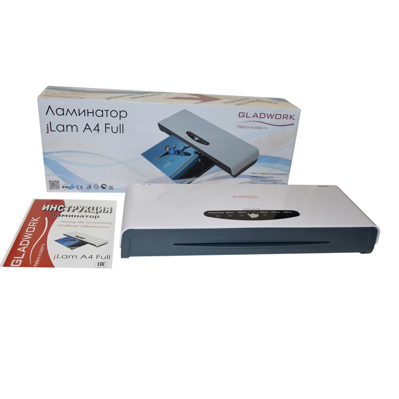 Ламинатор Gladwork jLam A4 Full формат А4 (jLam A4 Full) арт. 204062 ...