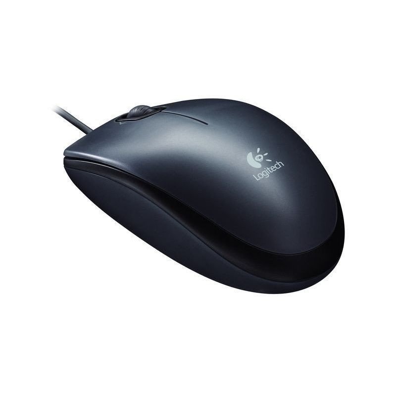 Мышь компьютерная Logitech Logitech Mouse M100 Black USB (910-001604)