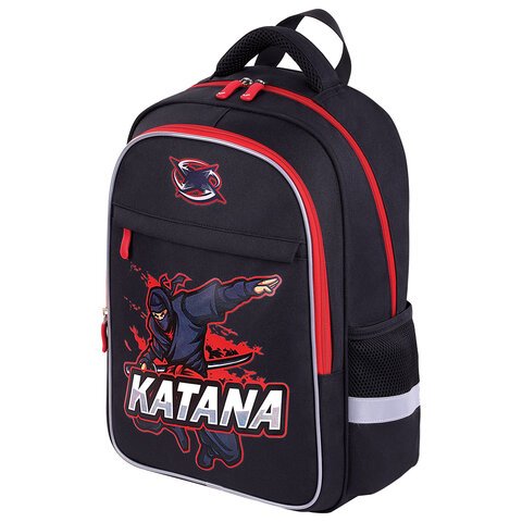 превью Рюкзак BRAUBERG FAVOUR, 2 отделения, 3 кармана, «Katana», 40×29х15 см