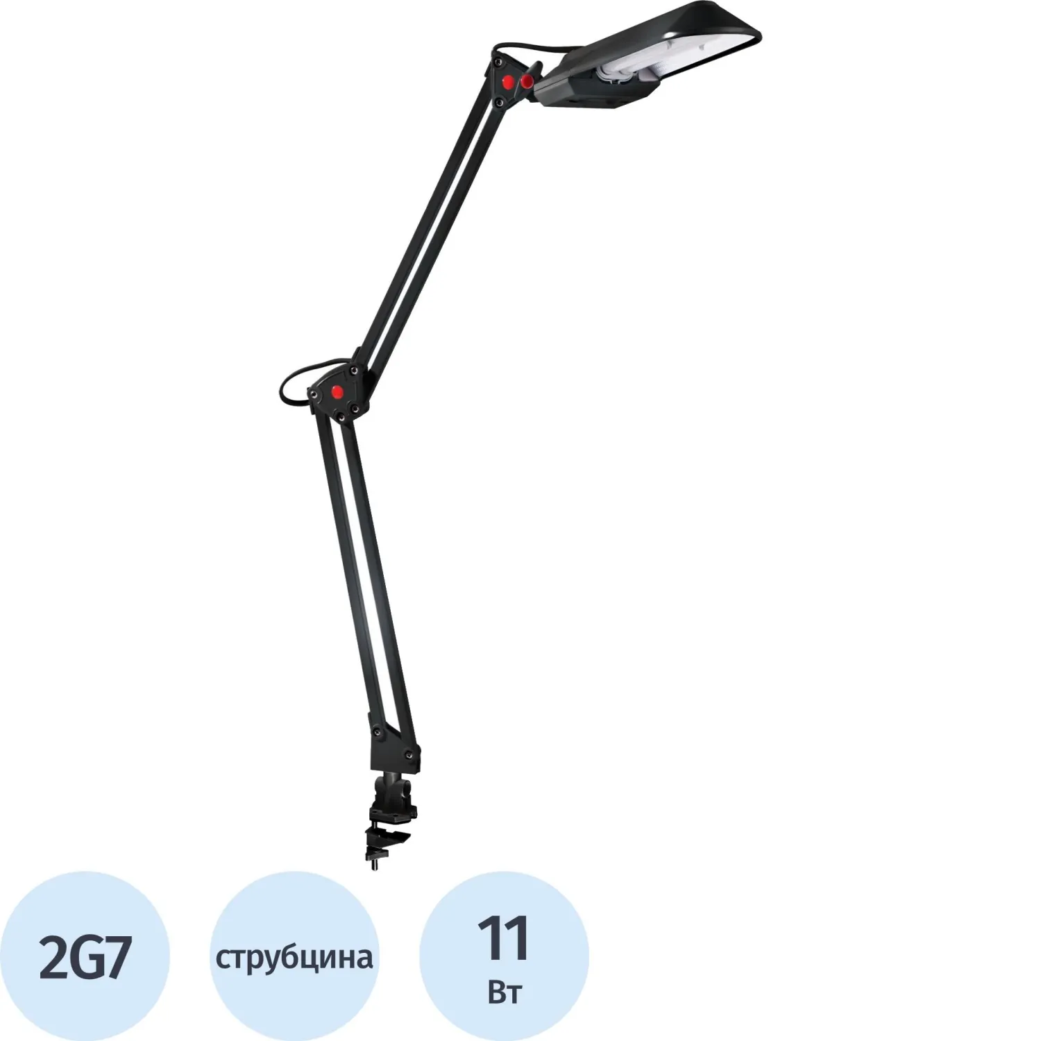 превью Светильник настольный Camelion KD-017C черный