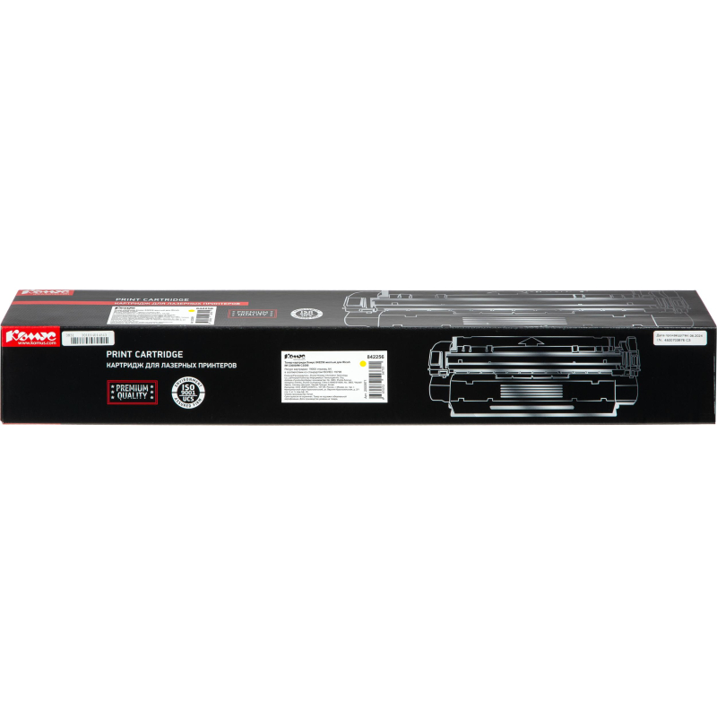 Тонер-картридж Комус 842256 жел. для Ricoh IM C3000/IM C3500