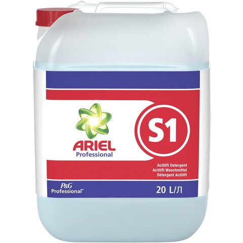 Средство для стирки жидкое 20 л ARIEL (Ариэль) S1 ActiliftDeter, гель ...
