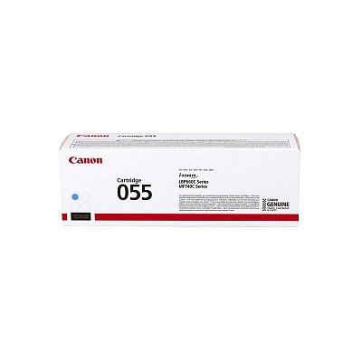 Картридж лазерный Canon 055 C 3015C002 голубой оригинальный