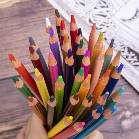 Карандаши цветные акварельные BRAUBERG PREMIUM AQUARELLE36 цветовгрифель мягкий 4 мм181674