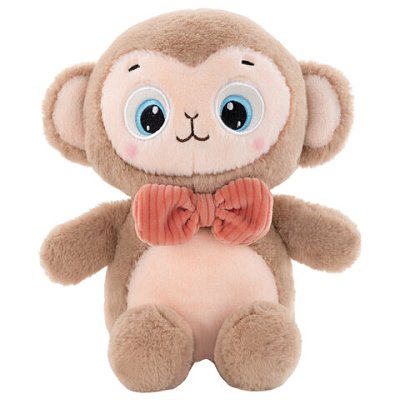 Игрушка мягкая «Обезьянка», 25 см, цвет коричневый, WOOZOO (ВУЗУ)